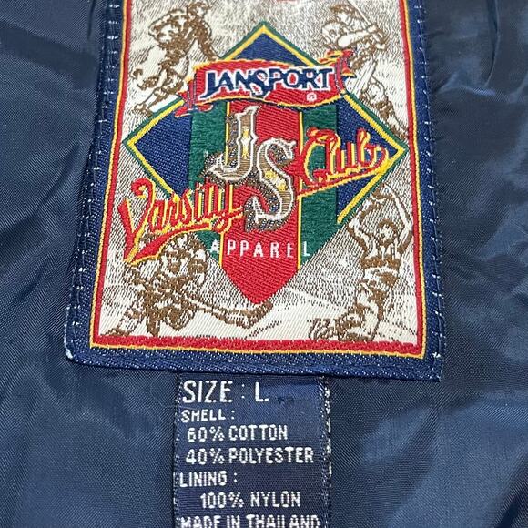 Vintage Jansport Purple and Turquoise Green Jacket Large - Picture 3 of 6